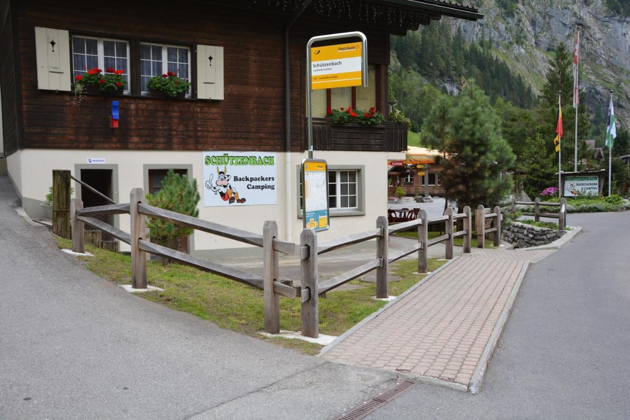 Schutzenbach Backpackers For Adults 18-35 Hostel Lauterbrunnen Bagian luar foto