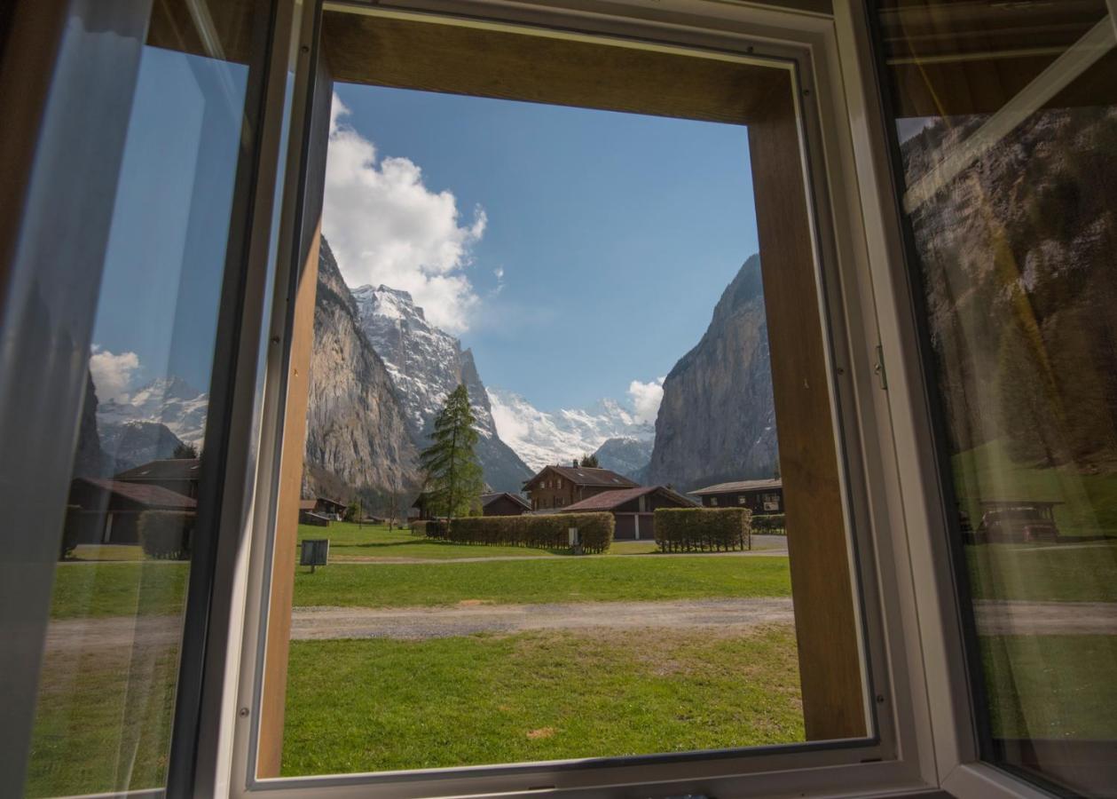 Schutzenbach Backpackers For Adults 18-35 Hostel Lauterbrunnen Bagian luar foto