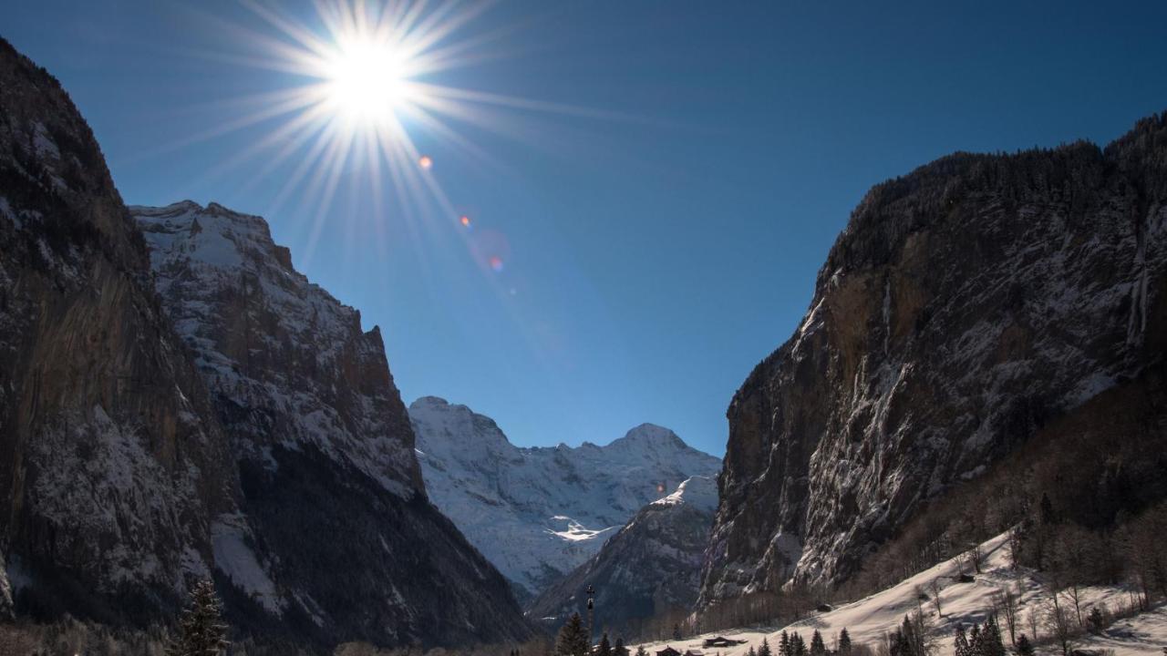 Schutzenbach Backpackers For Adults 18-35 Hostel Lauterbrunnen Bagian luar foto